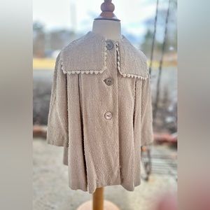 1950s Children Swing Coat Very Vintage !